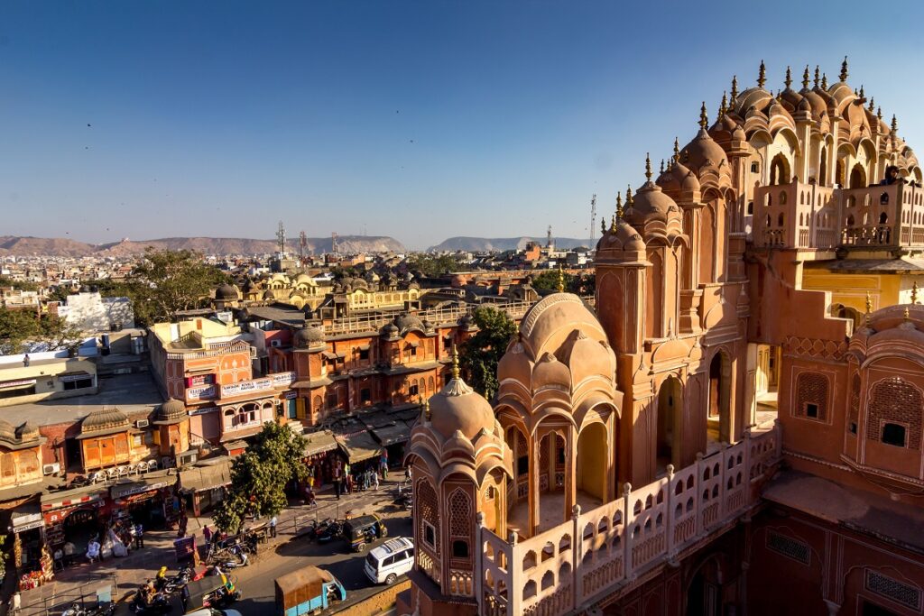 Indien – Hawa Mahal (Palast der Winde), Jaipur