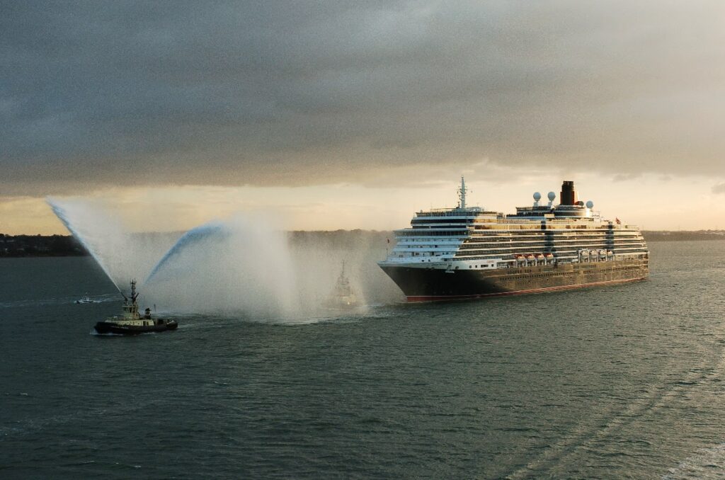 Queen Victoria – Ankunft in Southampton